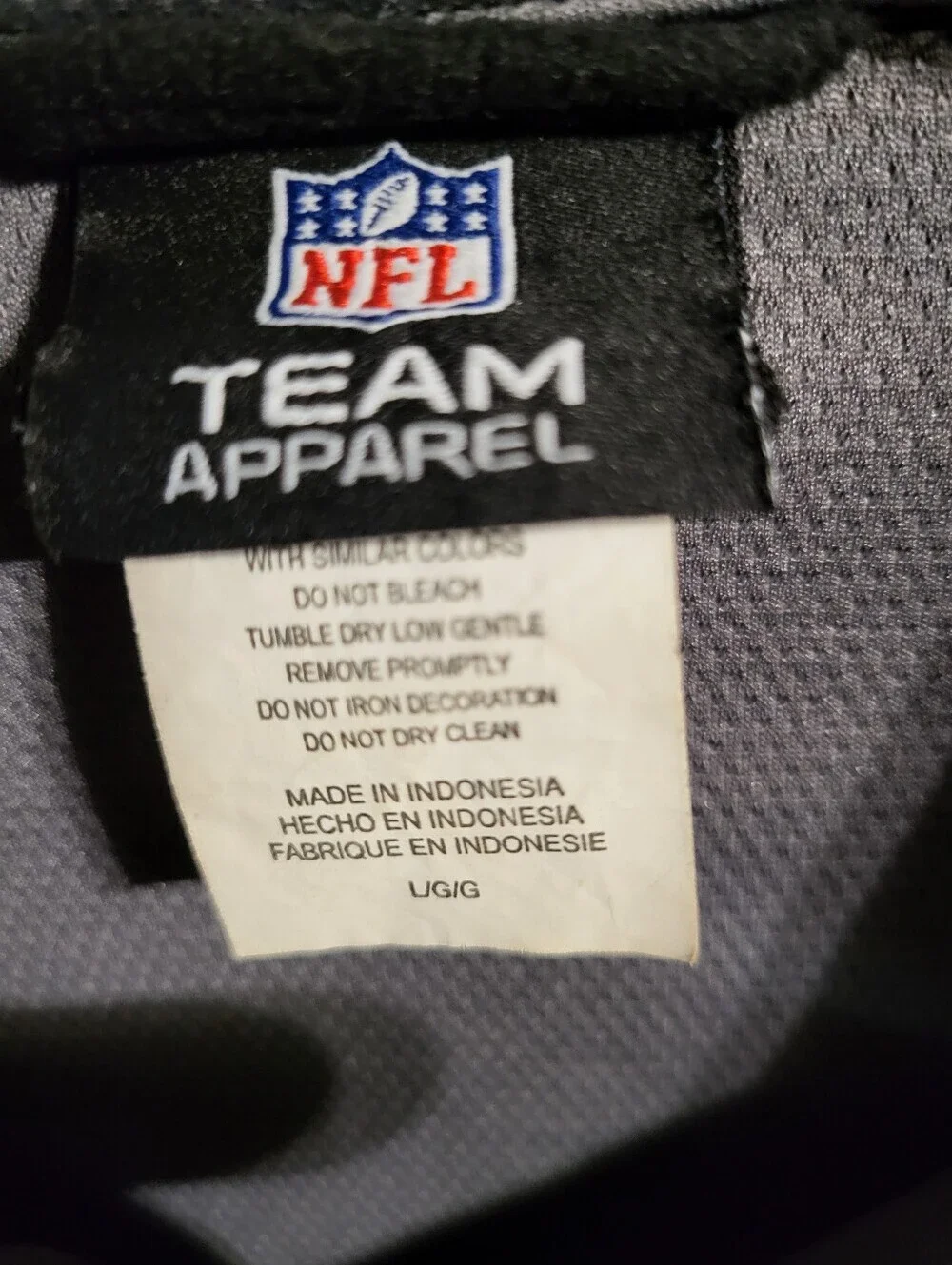 NEW PITSBURGH STEELERS FLEECE JACKET SZ L